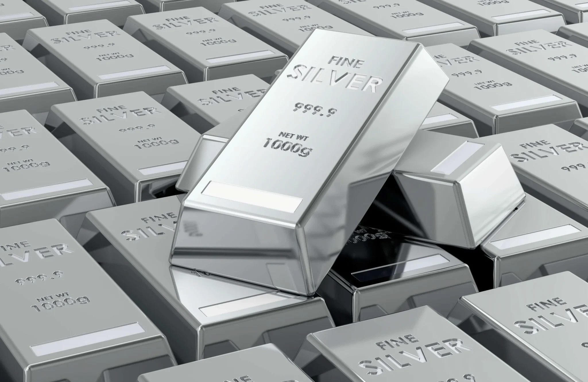 Global silver market deficit.
